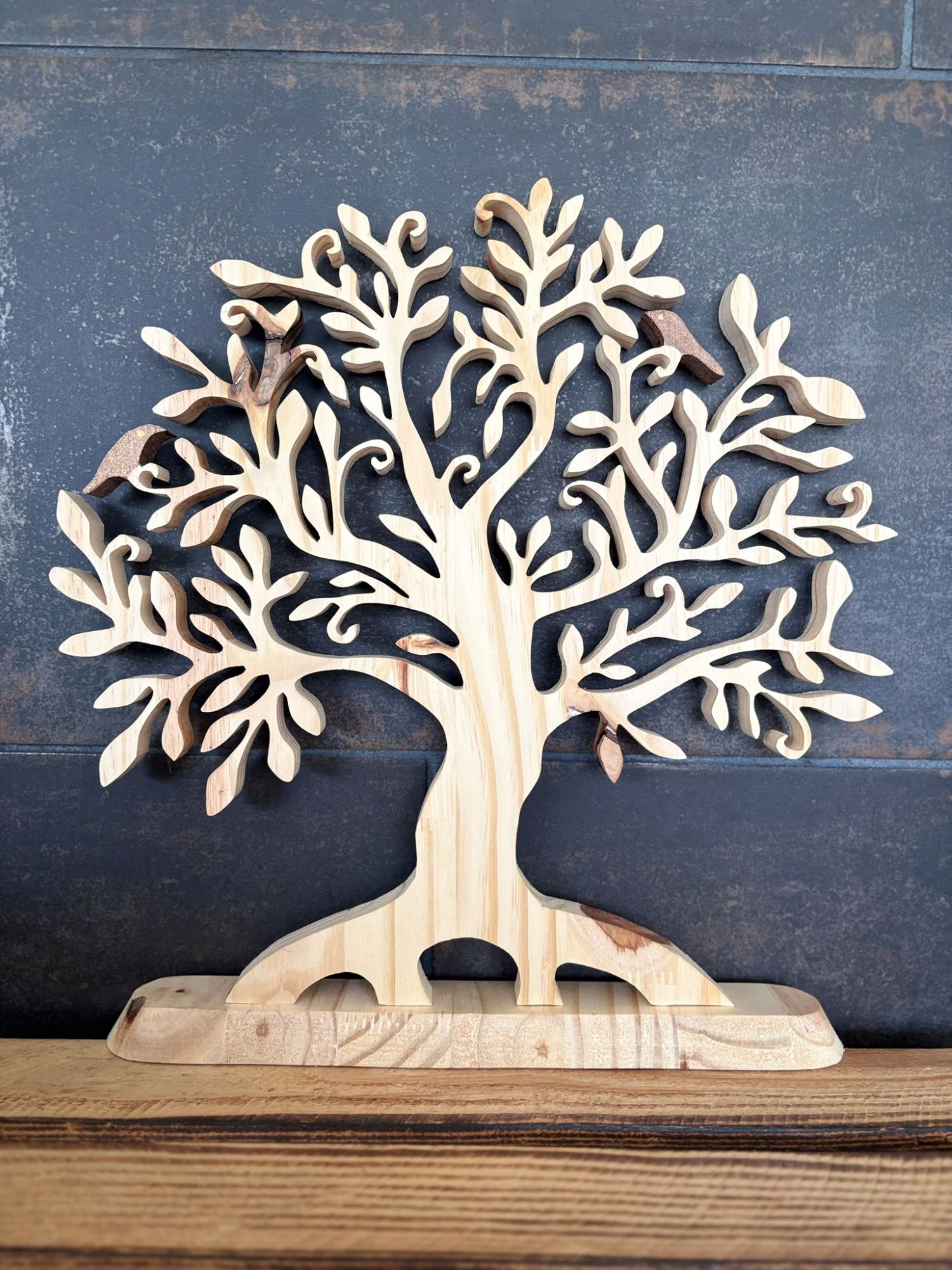 Fabrication arbre de vie en bois à Bitche