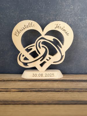 Coeur alliance personnalisé