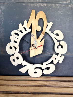Horloge chiffre 12
