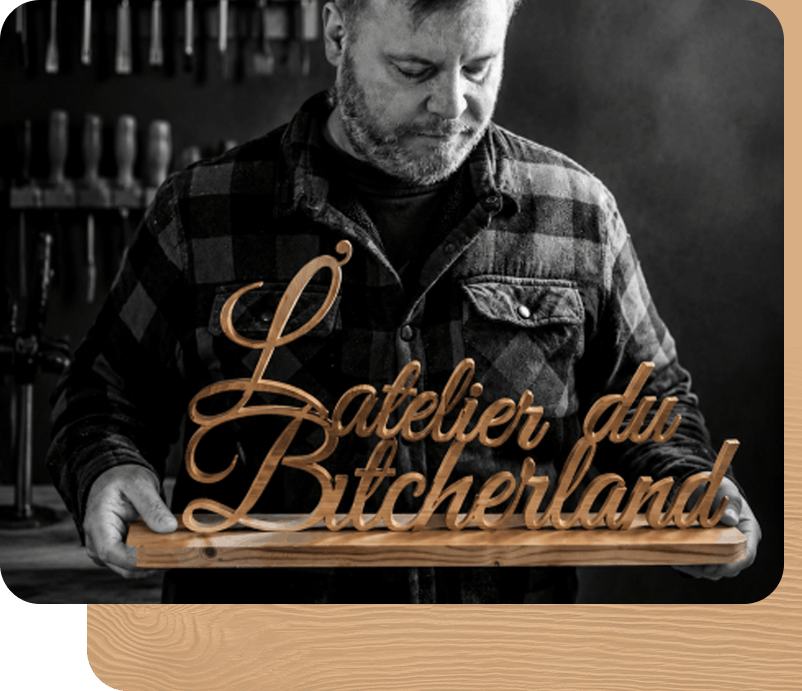 Création artisanale en bois à Bitche