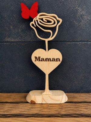 Rose Papillon maman