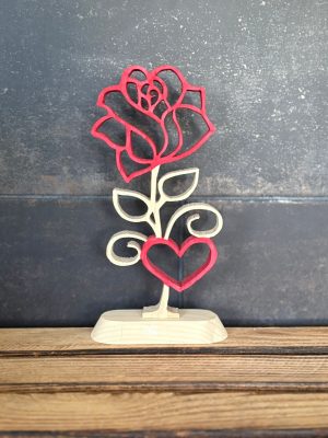 Rose rouge